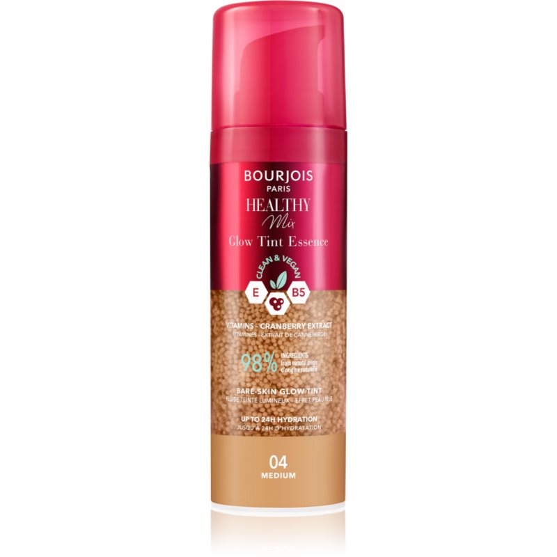 Bourjois Healthy Mix Glow Tint Essence emulsie hidratanta culoare Medium 30 ml