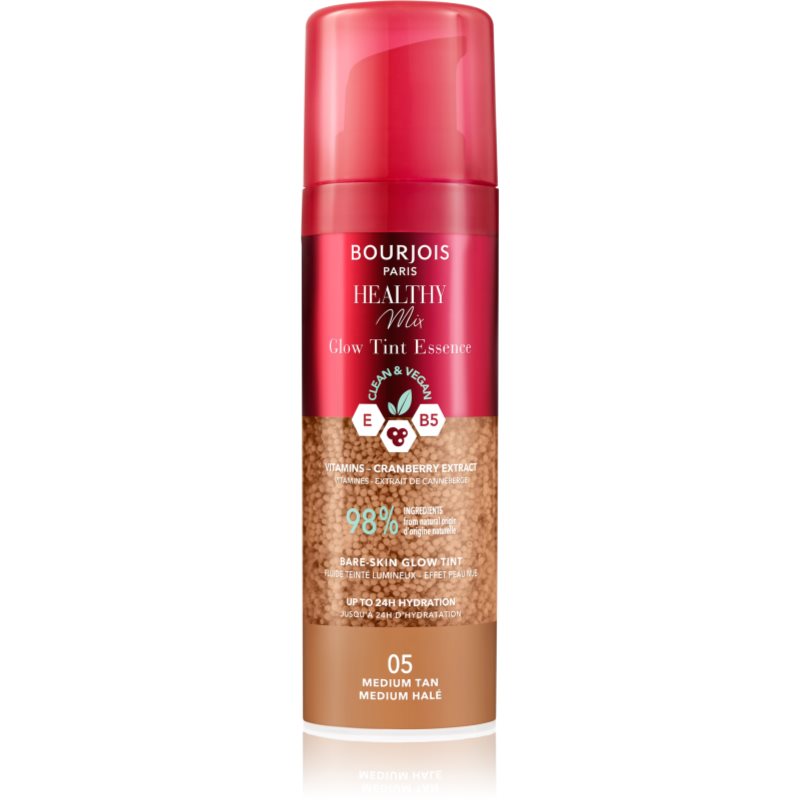 Bourjois Healthy Mix Glow Tint Essence emulsie hidratanta culoare Medium Tan 30 ml