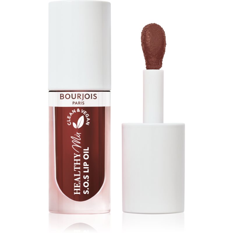 Bourjois Healthy Mix S.O.S Lip Oil ulei pentru buze cu efect de hidratare culoare 08 Chocolat Chaud 4.5 g