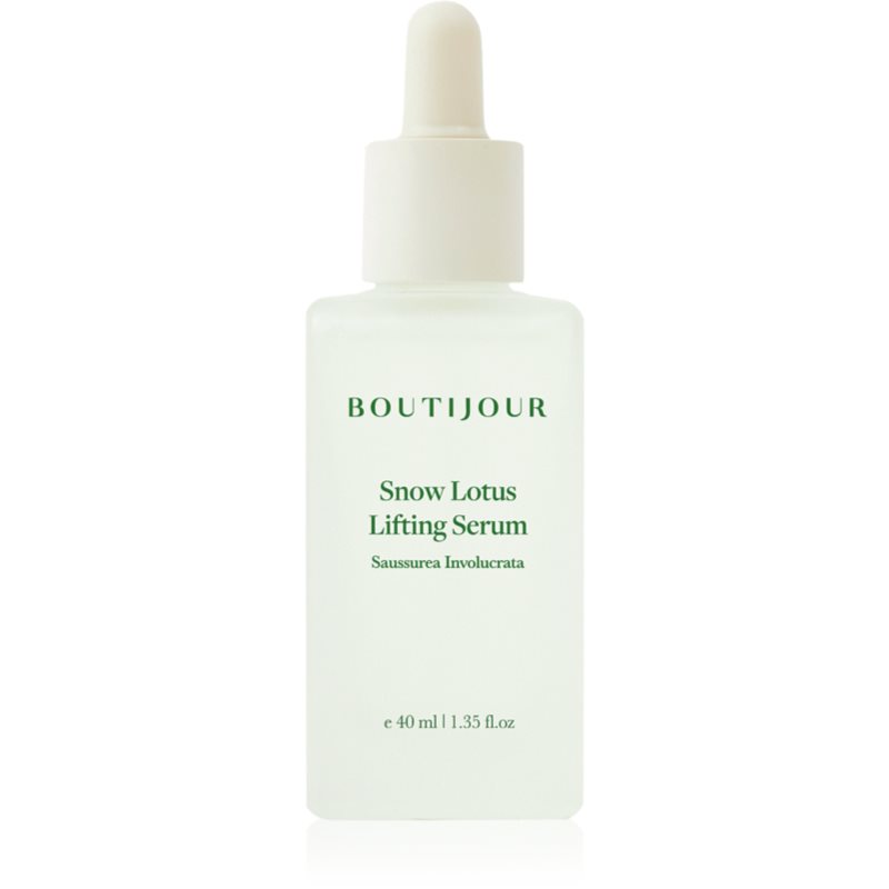 BOUTIJOUR Snow Lotus Lifting Serum ser cu hidratare intensă pentru strălucirea și netezirea pielii 40 ml