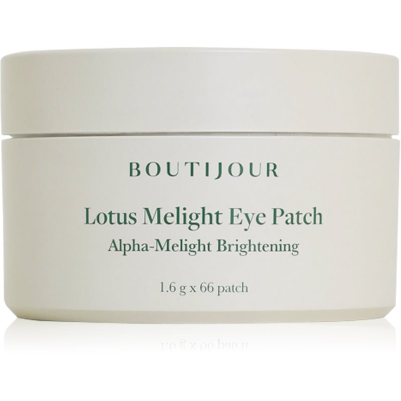 BOUTIJOUR Lotus Melight Eye Patch masca hidrogel pentru ochi impotriva ridurilor si cearcanelor 33 pereche