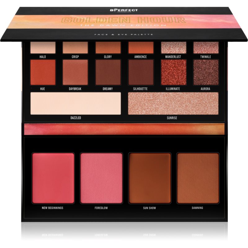 BPerfect Golden Hour The Dawn Edition paleta pentru fata multifunctionala faciale 54.6 g