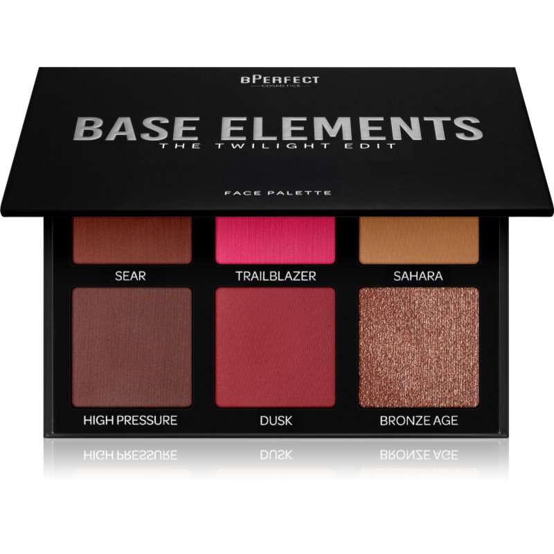 BPerfect Base Elements paleta pentru fata multifunctionala faciale culoare The Twilight 27 g