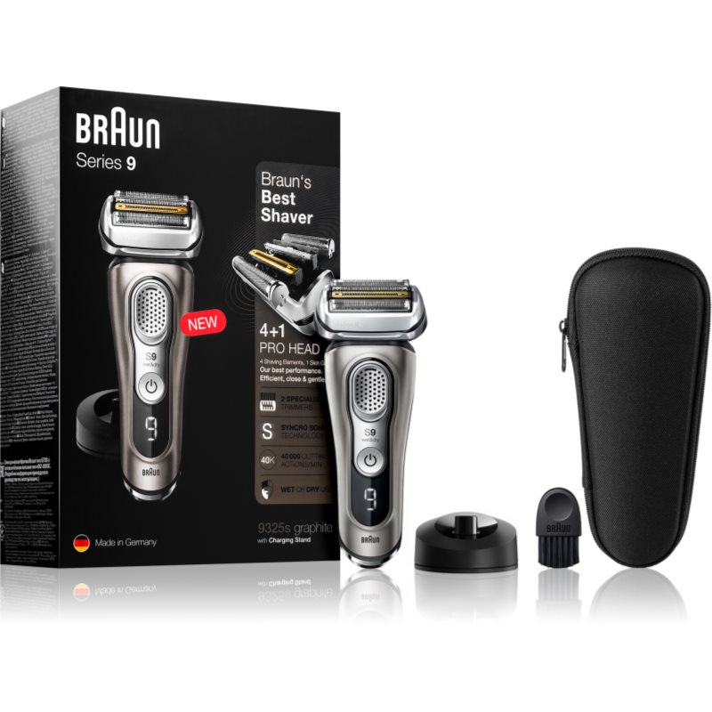 Braun Series 9 9325s Graphite with Charging Stand aparat de ras cu planificare 9325s graphite 1 buc