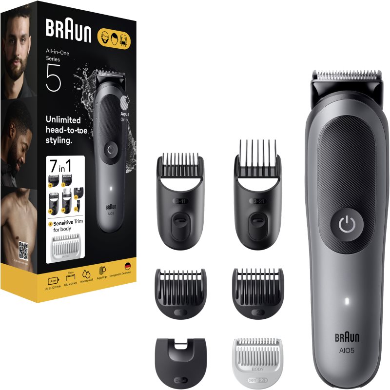 Braun All-In-One Series 5 AIO5520 set pentru îngrijirea părului și a corpului 7 in 1 1 buc