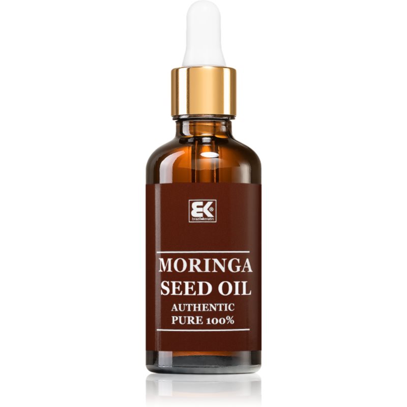 Brazil Keratin Moringa Seed Oil Ulei de moringa presat la rece pentru par si corp 50 ml