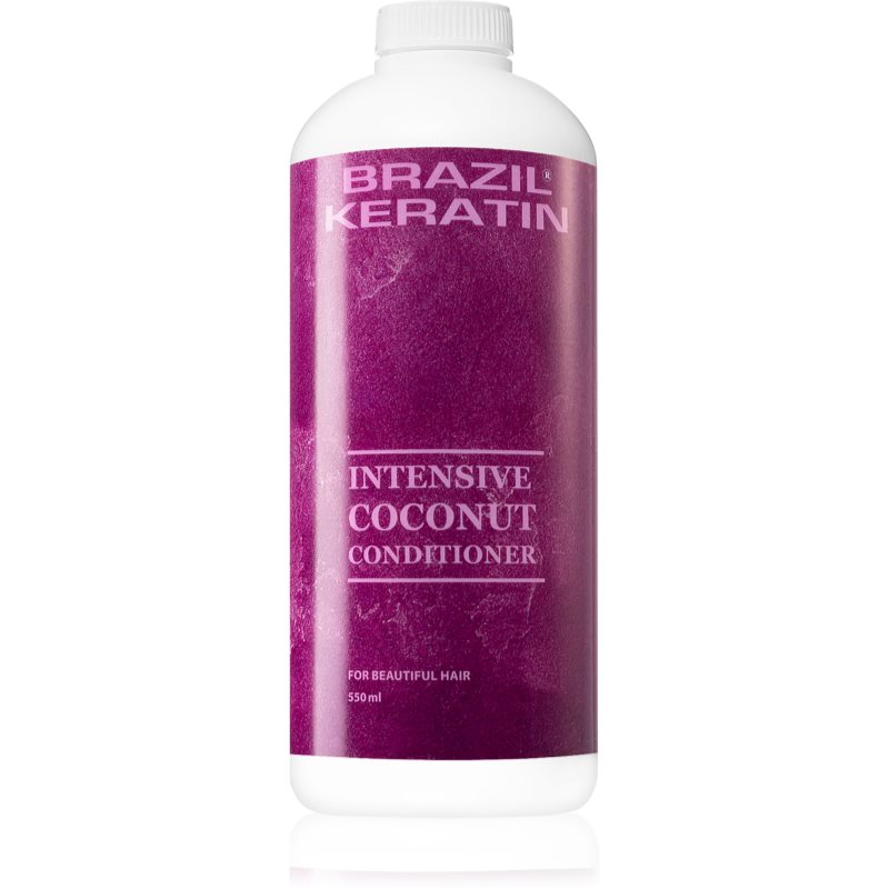 Brazil Keratin Coconut Conditioner balsam pentru par deteriorat 550 ml