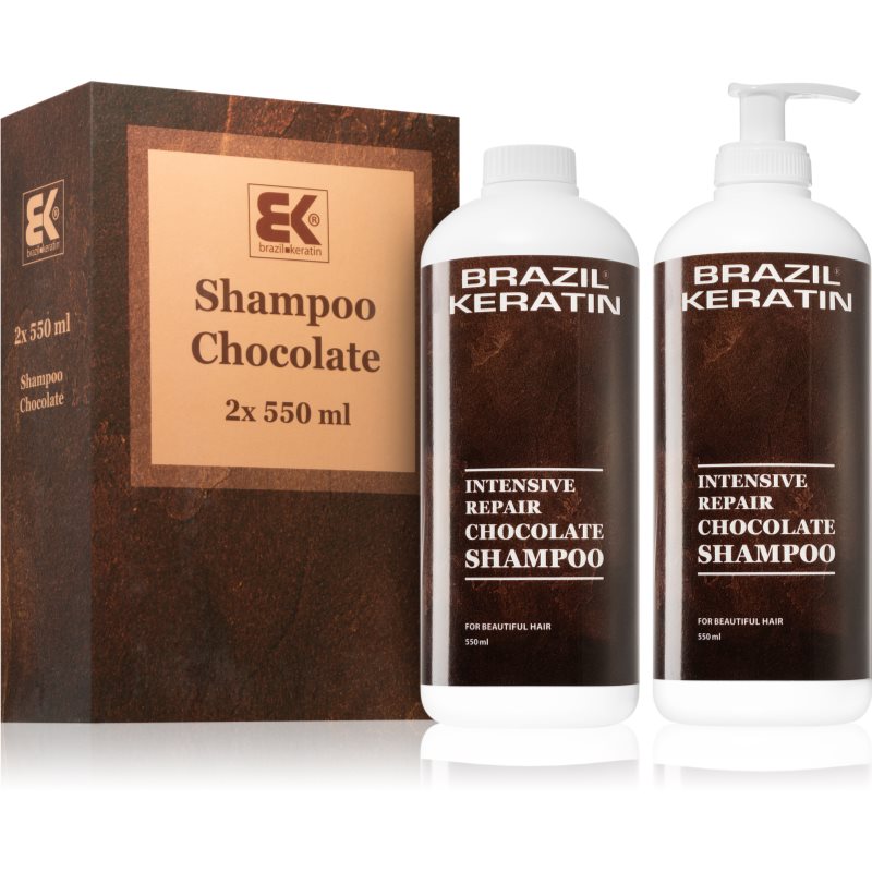 Brazil Keratin Chocolate Intensive Repair ambalaj economic pentru par deteriorat