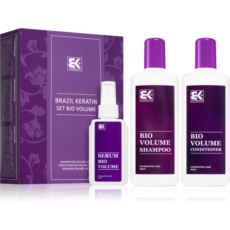 Brazil Keratin Bio Volume set cadou pentru păr cu volum