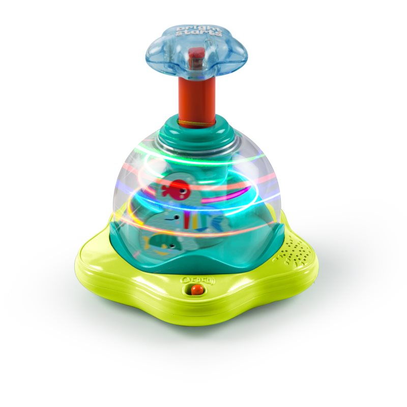 Bright Starts Press & Glow Spinner jucărie cu activități cu melodie 6 m+ 1 buc