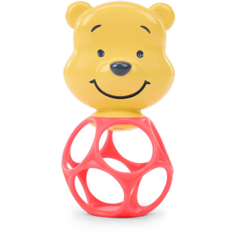 Bright Starts Hunny & Shake Winnie the Pooh jucărie pentru dentiție cu zornăitoare 2 buc