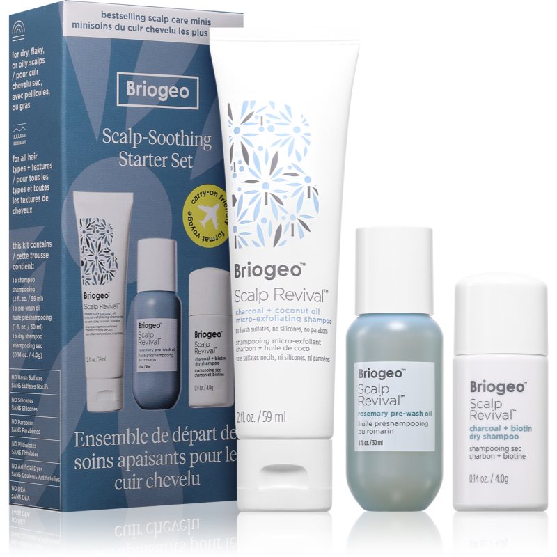 Briogeo Scalp-Soothing Starter Set set cadou pentru păr pentru femei