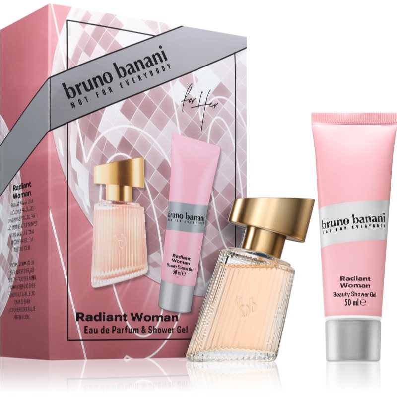 Bruno Banani Radiant Woman set cadou pentru femei 2 buc Bruno Banani Radiant Woman set cadou pentru femei 2 buc