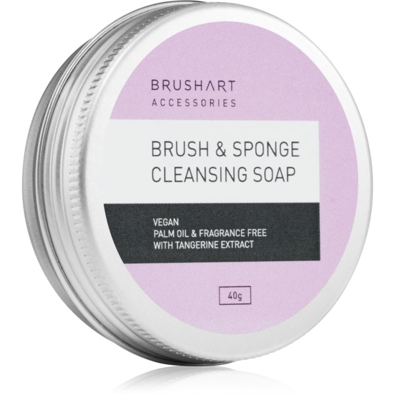 BrushArt Accessories Brush & Sponge cleansing soap sapun pentru curatare pentru pensule cosmetice 40 g