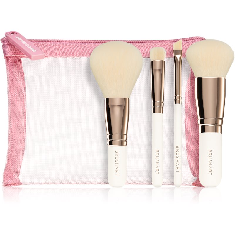 BrushArt Basic On-the-go Glam mini make-up brush set set de călătorie cu pensule mini