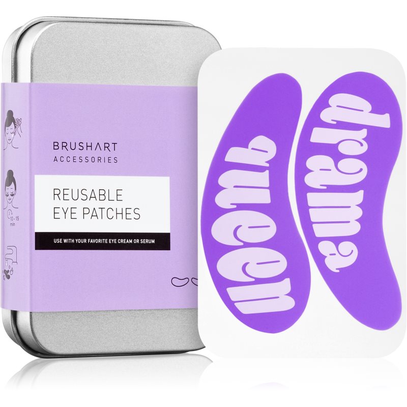 BrushArt Accessories Reusable eye patches plasturi reutilizabili pentru zona ochilor Drama Queen 2 buc