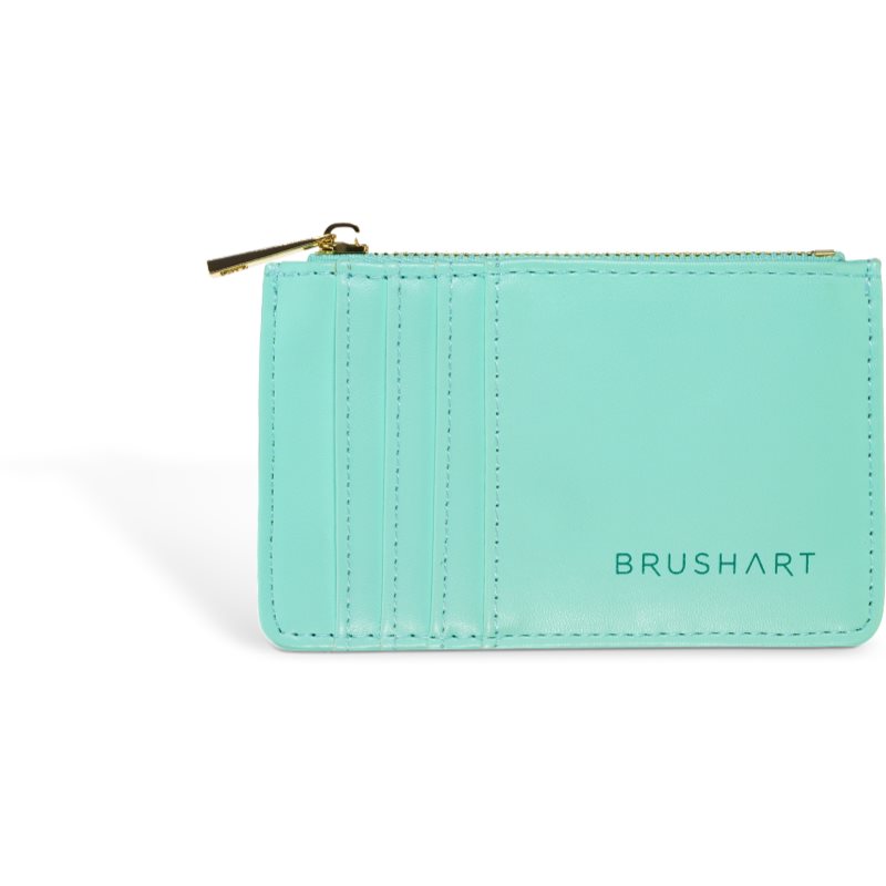 BrushArt Accessories Cardholder portofel pentru carduri Mint green 12x8 cm