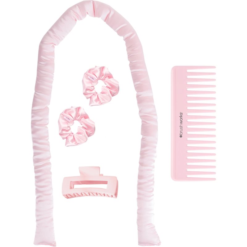 Brushworks Heatless Hair Curling Set set pentru ondularea părului 1 buc