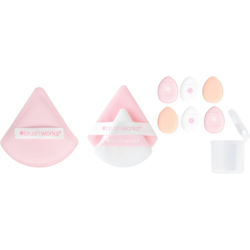 Brushworks Puff It Pretty Set set faciale