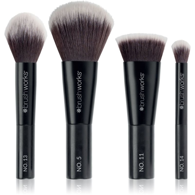 Brushworks On The Move Makeup Minis Complexion set perii machiaj