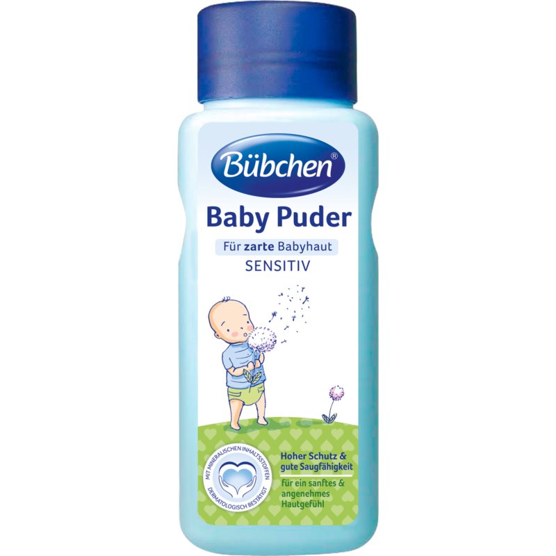 Bübchen Baby Baby Powder pudră crema-tratament impotriva iritatiilor provocate de scutece 100 g