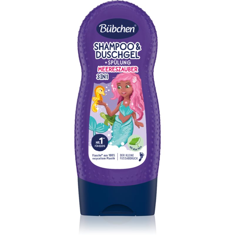 Bübchen Kids Shampoo & Shower Gel & Conditioner sampon, balsam si gel de dus 3in1 230 ml