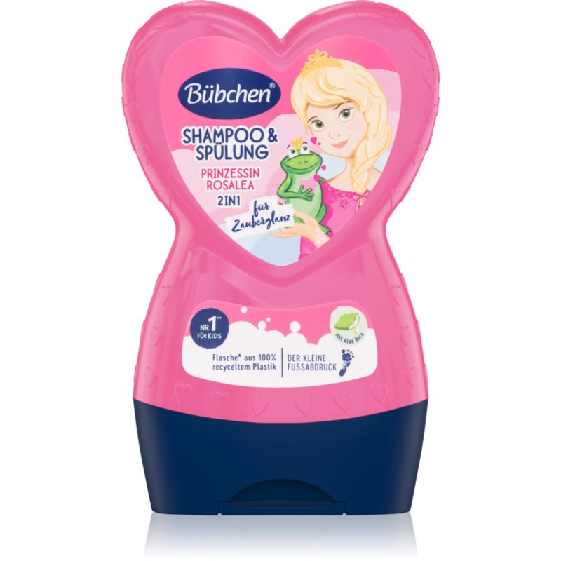 Bübchen Kids Princess Rosalea sampon si balsam 2 in 1 230 ml