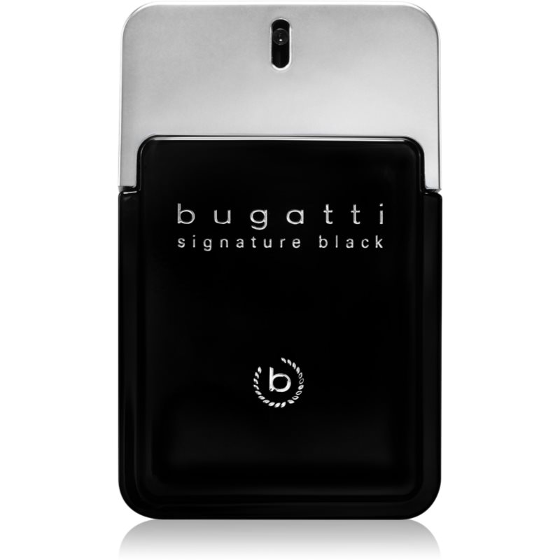 Bugatti Signature Black Eau de Toilette pentru bărbați 100 ml