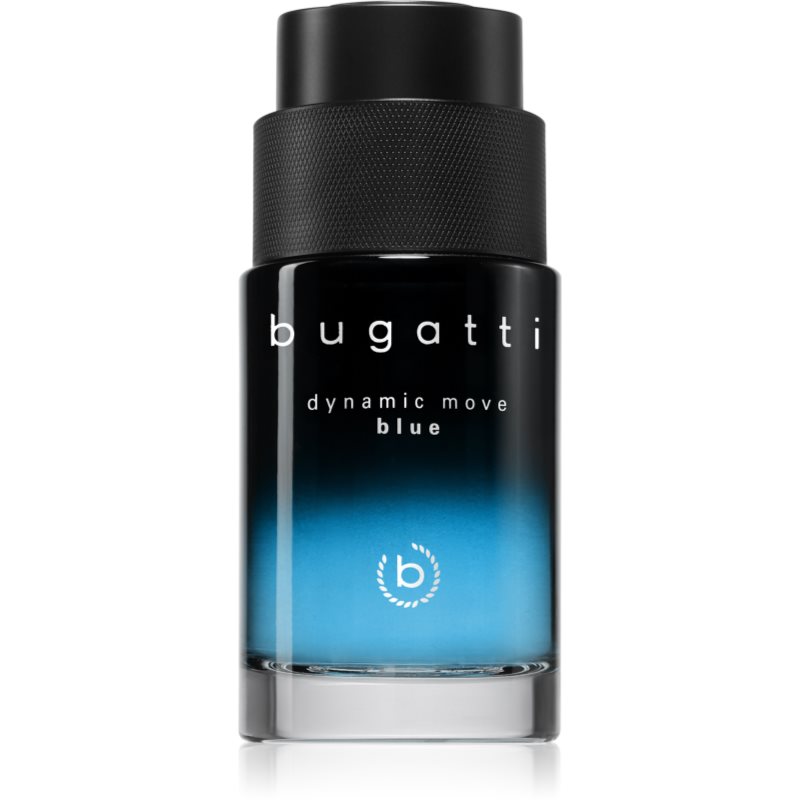 Bugatti Dynamic Move Blue Eau de Toilette pentru bărbați 100 ml