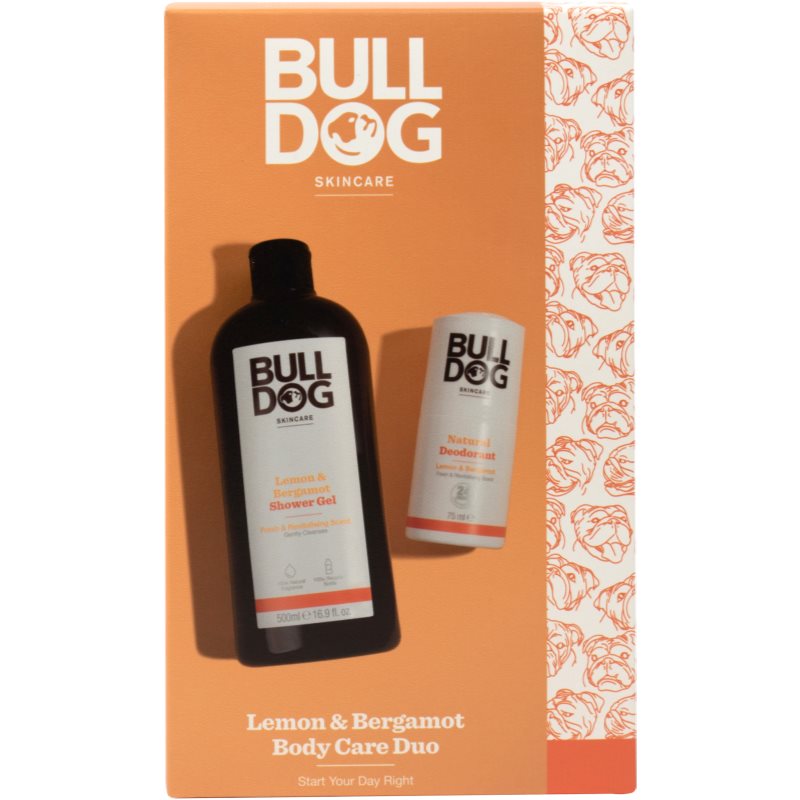 Bulldog Lemon & Bergamot Body Care Duo set cadou pentru corp