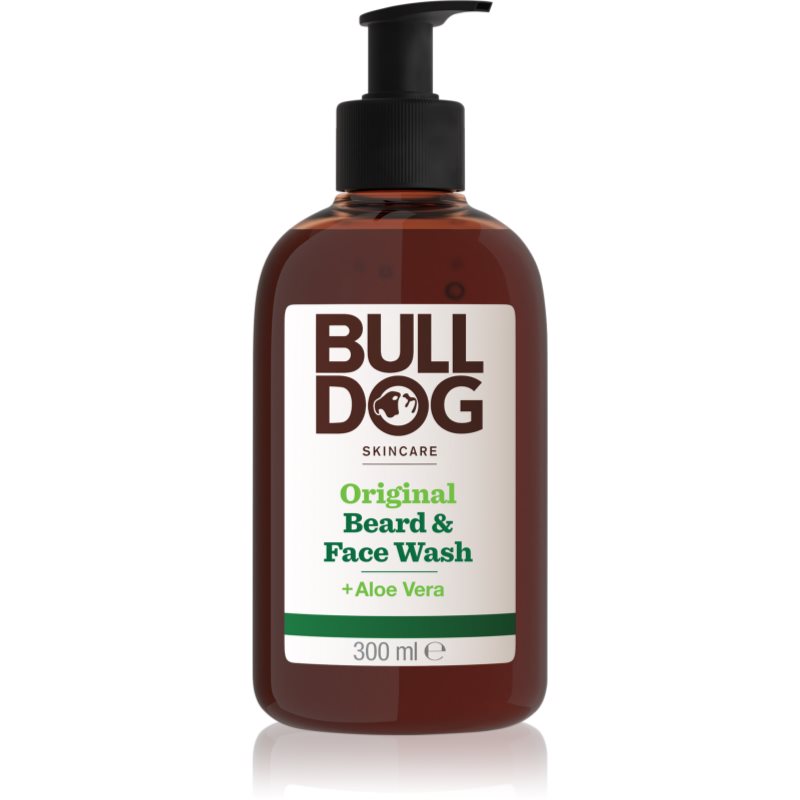 Bulldog Original Beard & Face Wash gel de curățare pentru barbati 2in1 300 ml