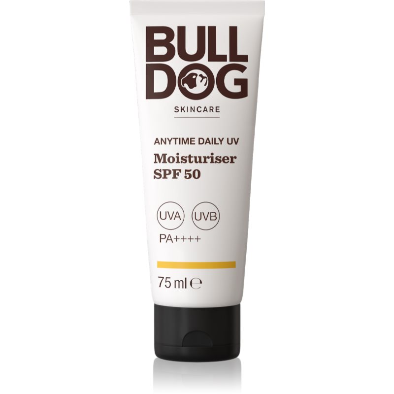 Bulldog Anytime Daily UV Moisturiser cremă hidratantă SPF 50 75 ml