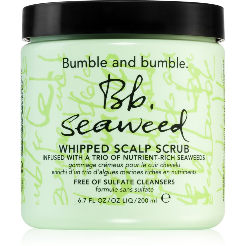Bumble and bumble Seaweed Scalp Scrub Exfoliant pentru scalp cu extracte de alge marine 200 ml