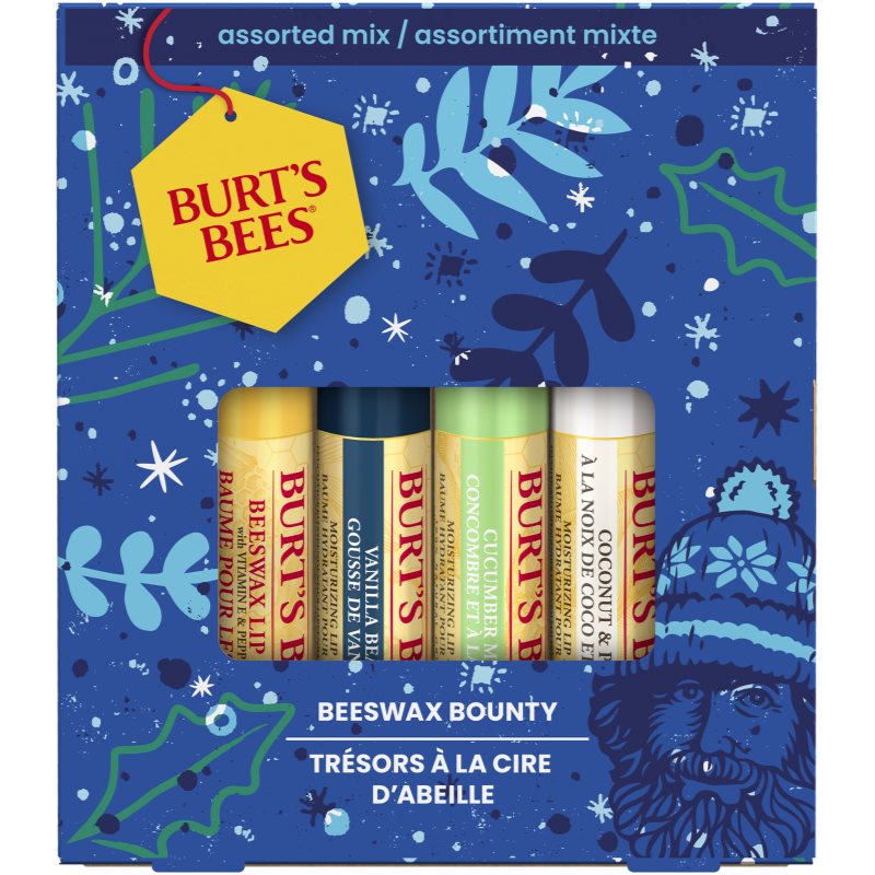Burt’s Bees Festive Beeswax Bounties set cadou (de buze)