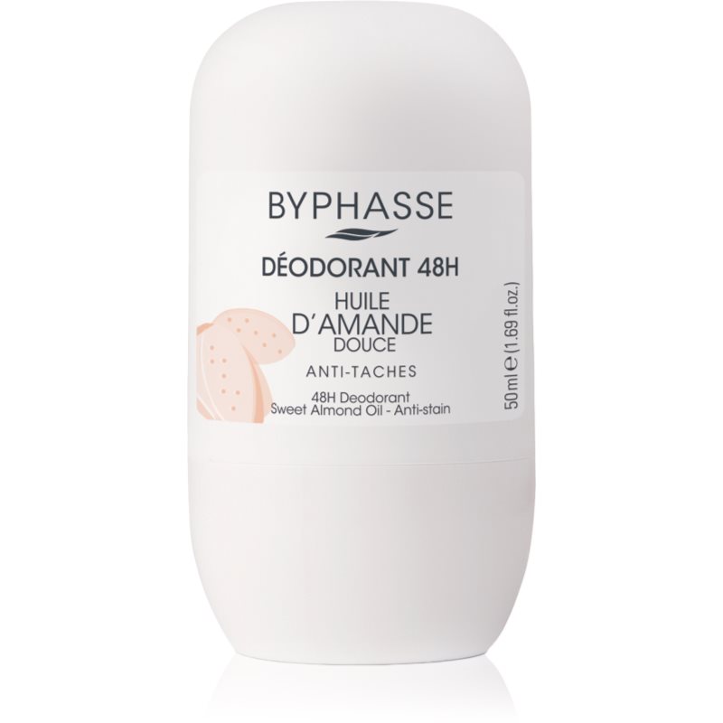 BYPHASSE Sweet Almond Oil Deodorant roll-on 50 ml
