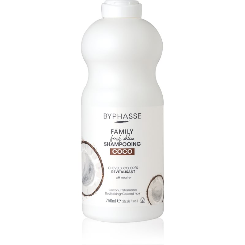 BYPHASSE Coco șampon pentru păr vopsit 750 ml