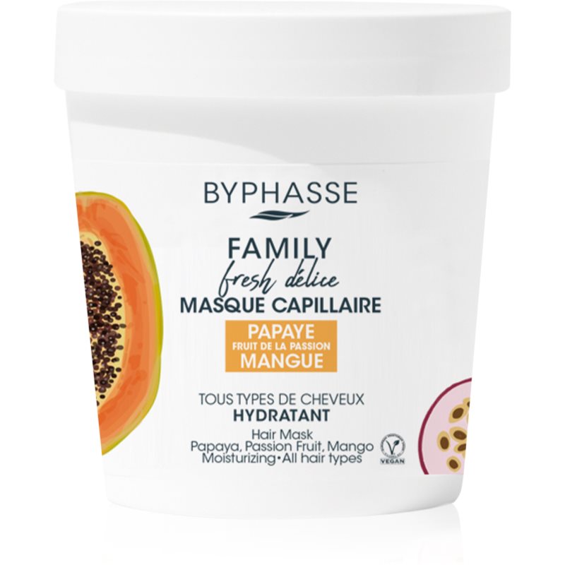 BYPHASSE Fresh Délice masca pentru toate tipurile de păr 250 ml BYPHASSE Fresh Délice masca pentru toate tipurile de păr 250 ml