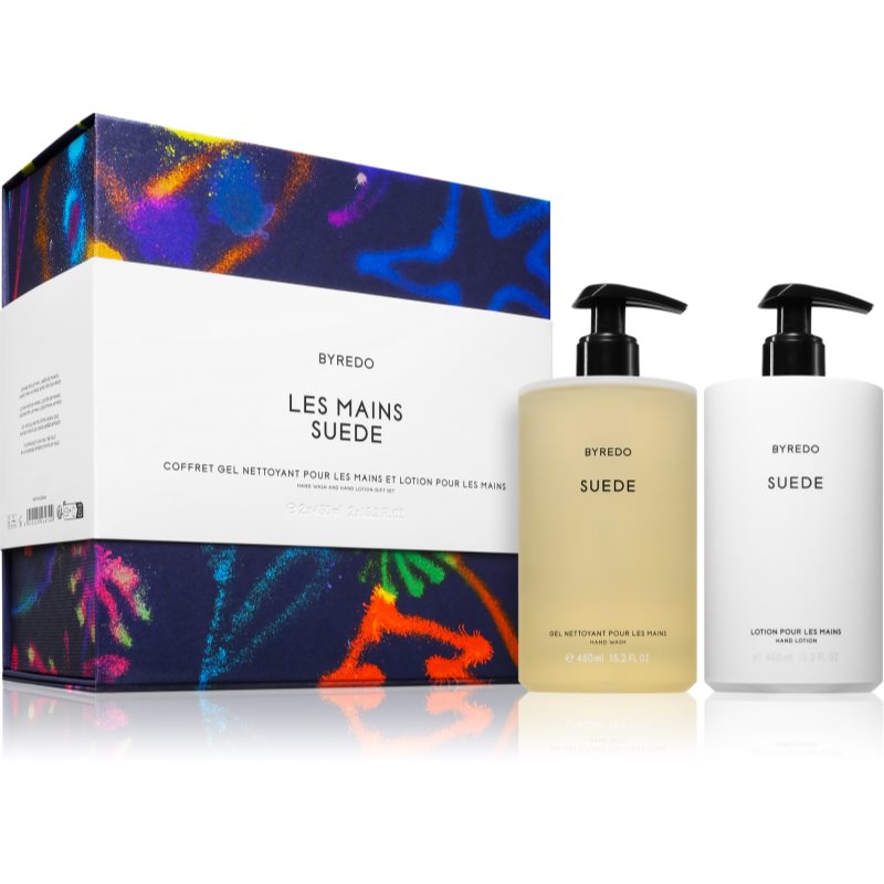 BYREDO Les Mains Suede set cadou de maini 2x450 ml