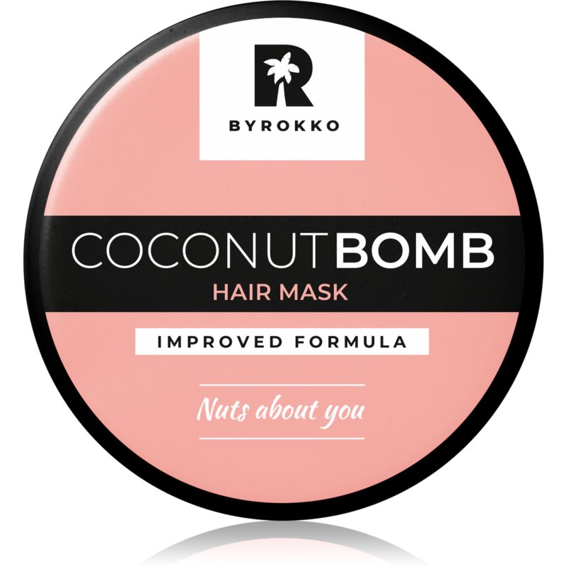ByRokko Coconut Bomb masca de par hranitoare 180 g