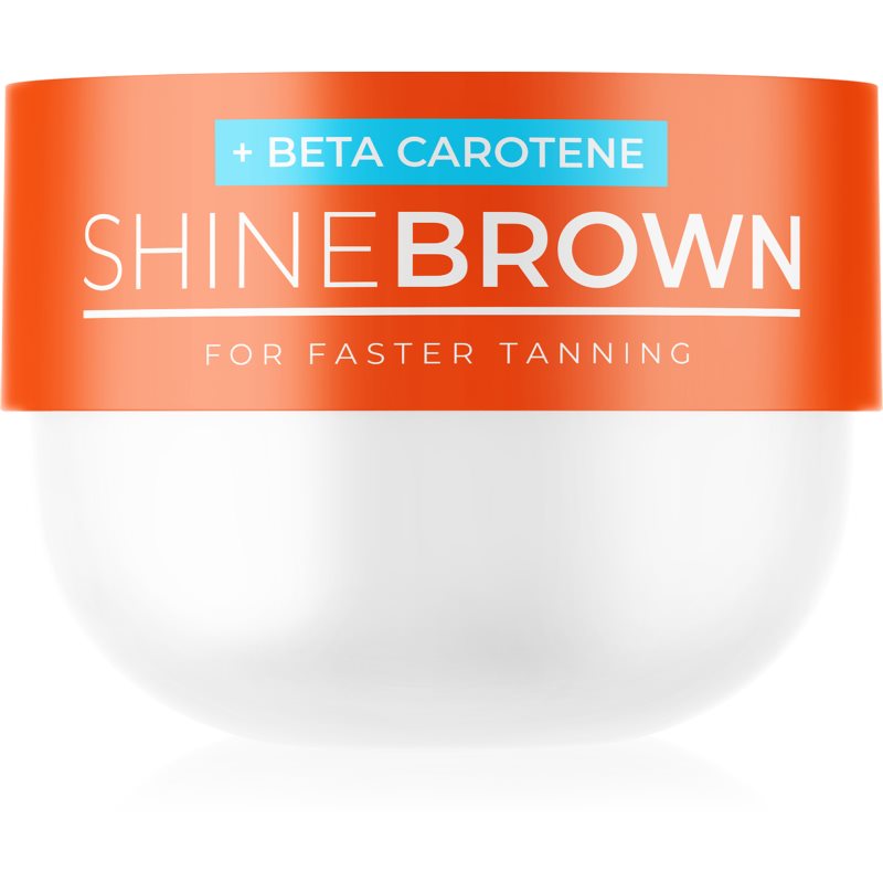 BYROKKO Shine Brown Beta Carotene cremă pentru plaja cu beta-caroten 210 ml