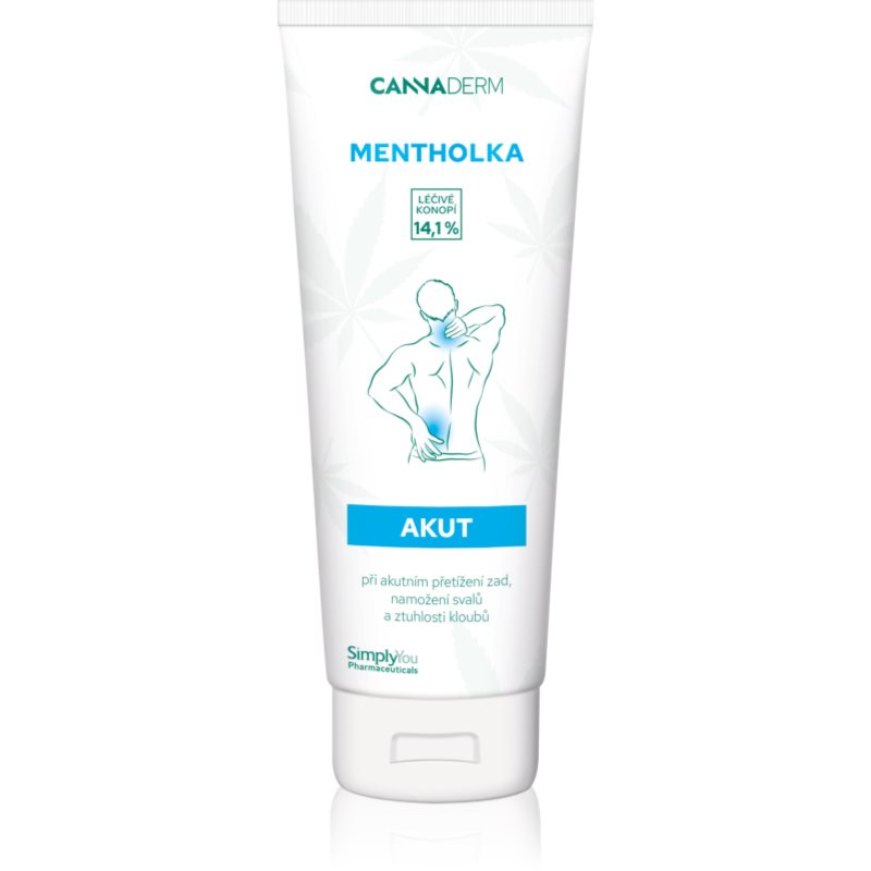 Cannaderm Mentholka AKUT gel pentru masaj cu efect rece 125 ml Cannaderm Mentholka AKUT gel pentru masaj cu efect rece 125 ml