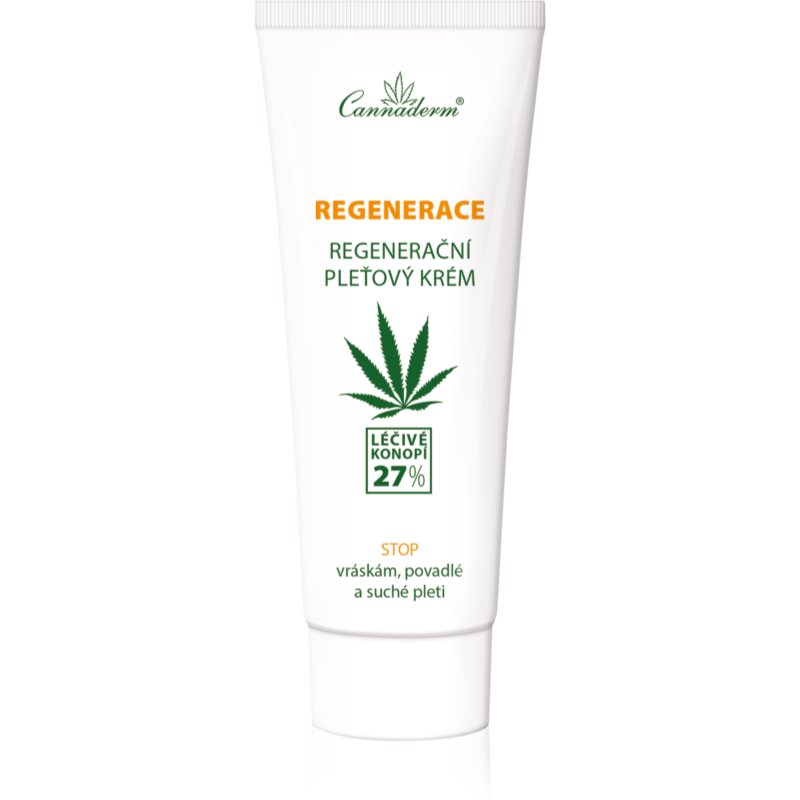 Cannaderm Regeneration Cream for dry and sensitive skin crema regeneratoare pentru piele uscata si sensibila 75 g