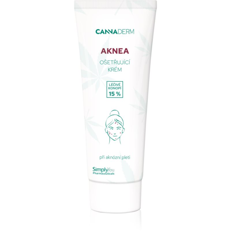 Cannaderm Aknea Face Cream cremă pentru față pentru pielea problematica 75 g