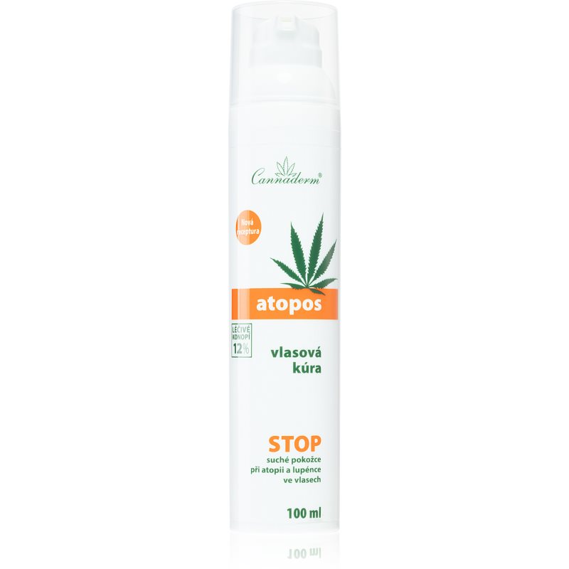 Cannaderm Atopos Sensitive scalp treament tratament intensiv pentru scalp iritat 100 ml