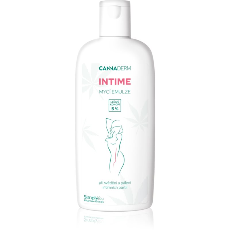 Cannaderm Intime Cleansing emulsion emulsie pentru igiena intima cu ulei de canepa 200 ml