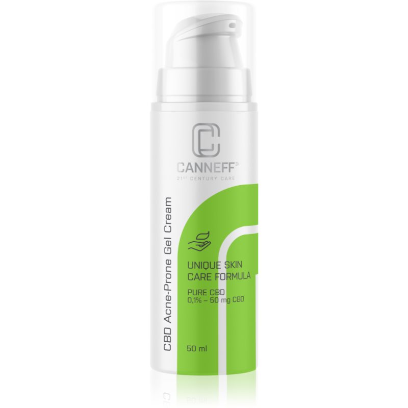 Canneff Balance CBD Acne-Prone Gel Cream crema gel pentru tenul gras, predispus la acnee 50 ml Canneff Balance CBD Acne-Prone Gel Cream crema gel pentru tenul gras, predispus la acnee 50 ml