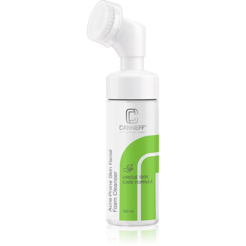 Canneff Balance Acne-Prone Skin Facial Foam Cleanser demachiant spumant delicat pentru tenul gras, predispus la acnee 150 ml