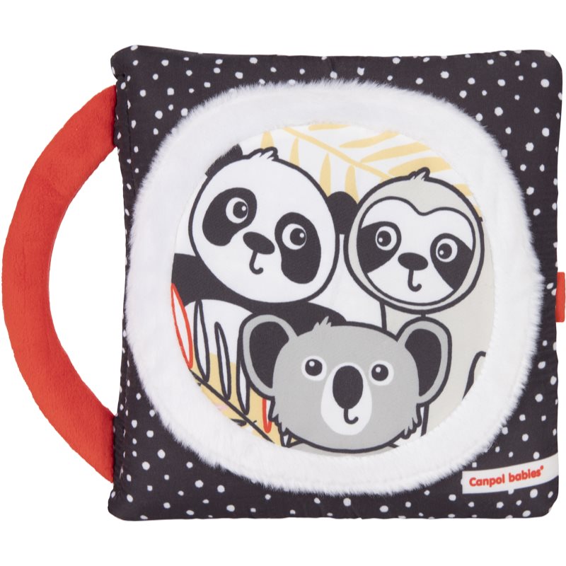 Canpol babies BabiesBoo Sensory Activity Book carte educativă contrastantă Panda 1 buc