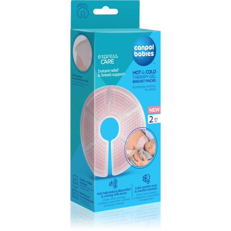 Canpol babies Hot&Cold pernute de gel pentru sâni 2 buc