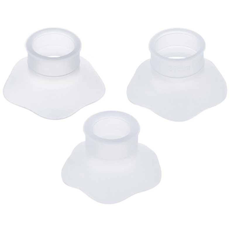 Canpol babies SmartSense inserții de rezervă din silicon pentru pompa de sân 17/19/21mm 3 buc